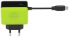 Сетевое зарядное устройство Atomic U213M с кабелем Type C, 3A, черно-зеленое