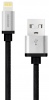 USB data-кабель Atomic  LS-12  IPHONE|IPAD 8  PIN, черный, 150 см