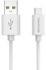 USB data-кабель Atomic  C-01m microUSB, белый