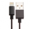 USB data-кабель Atomic  LS-10  IPHONE|IPAD 8  PIN, черный