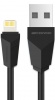 USB data-кабель Atomic  C-27i IPHONE|IPAD 8-pin, черный